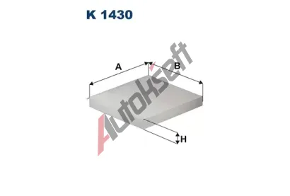 FILTRON Filtr vzduchu v interiru FI K1430, K 1430