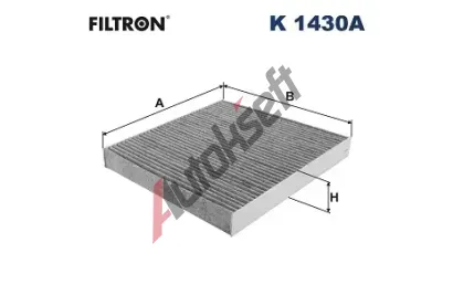 FILTRON Filtr vzduchu v interiru FI K1430A, K 1430A