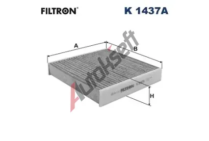 FILTRON Filtr vzduchu v interiru FI K1437A, K 1437A
