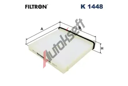 FILTRON Filtr vzduchu v interiéru FI K1448, K 1448 FILTRON Filtr vzduchu v interiéru FI K1448, K 1448