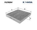 Filtr vzduchu v interiru FILTRON ‐ FI K1449A