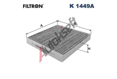 FILTRON Filtr vzduchu v interiru FI K1449A, K 1449A