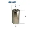 Olejov filtr FILTRON ‐ FI OC603