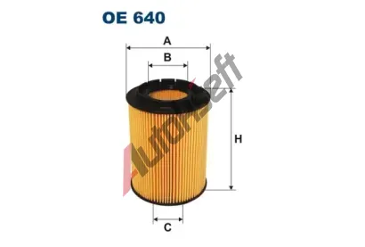 FILTRON Olejov filtr FI OE640, OE 640