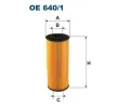 Olejov filtr FILTRON ‐ FI OE640/1