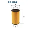 Olejov filtr FILTRON ‐ FI OE640/2