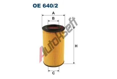 FILTRON Olejov filtr FI OE640/2, OE 640/2