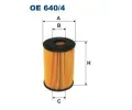 Olejov filtr FILTRON ‐ FI OE640/4