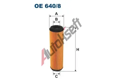 FILTRON Olejov filtr FI OE640/8, OE 640/8