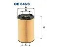 FILTRON Olejov� filtr&nbsp;&dash;&nbsp;FI OE646/3