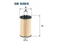 Olejov filtr FILTRON ‐ FI OE648/6