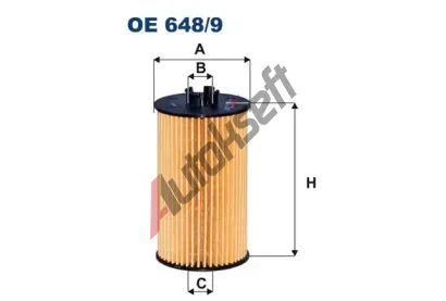 FILTRON Olejov filtr FI OE 648/9, FI OE648/9