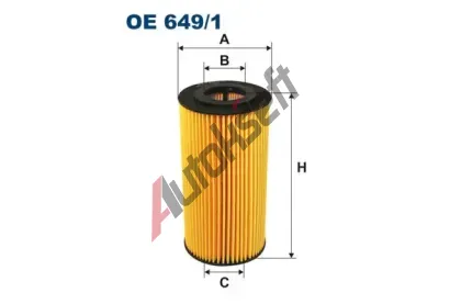 FILTRON Olejov filtr FI OE649/1, OE 649/1