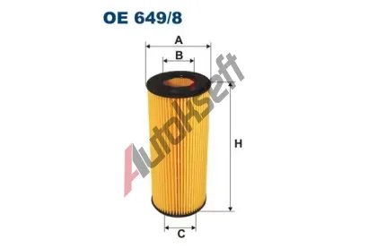 FILTRON Olejov filtr FI OE649/8, OE 649/8