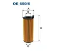 Olejov filtr FILTRON ‐ FI OE650/6