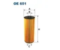 Olejov filtr FILTRON ‐ FI OE651