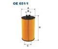 Olejov filtr FILTRON ‐ FI OE651/1