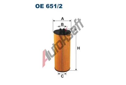 FILTRON Olejov filtr FI OE651/2, OE 651/2