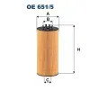 Olejov filtr FILTRON ‐ FI OE651/5