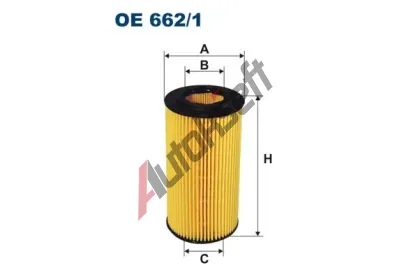 FILTRON Olejov filtr FI OE662/1, OE 662/1
