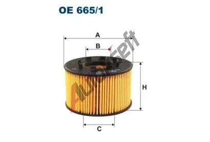 FILTRON Olejov filtr FI OE665/1, OE 665/1