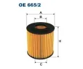 Olejový filtr FILTRON ‐ FI OE665/2 Olejový filtr FILTRON ‐ FI OE665/2