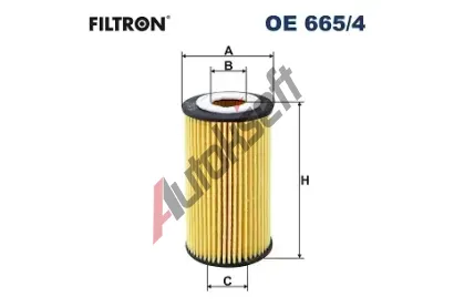 FILTRON Olejov filtr FI OE665/4, OE 665/4