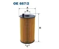 Olejov filtr FILTRON ‐ FI OE667/2