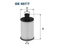 Olejov filtr FILTRON ‐ FI OE667/7