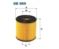 Olejový filtr FILTRON ‐ FI OE669 Olejový filtr FILTRON ‐ FI OE669