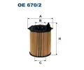 Olejov filtr FILTRON ‐ FI OE670/2