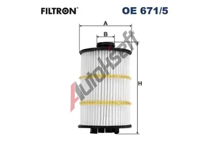 FILTRON Olejov filtr FI OE671/5, OE 671/5