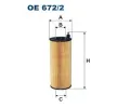 FILTRON Olejov filtr ‐ FI OE672/2