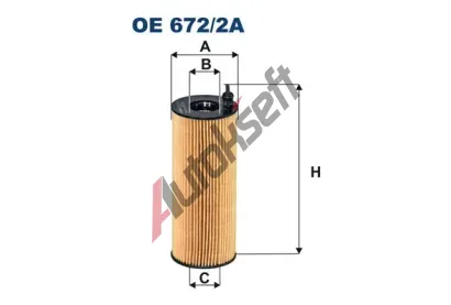 FILTRON Olejov� filtr FI OE672/2A, OE 672/2A