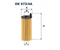 Olejov filtr FILTRON ‐ FI OE672/4A
