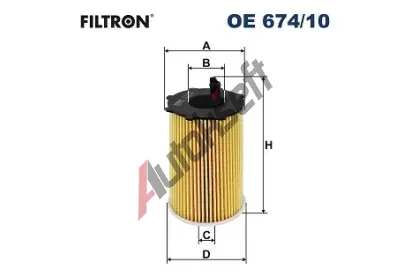 FILTRON Olejov filtr FI OE674/10, OE 674/10