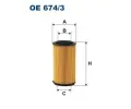 Olejov filtr FILTRON ‐ FI OE674/3