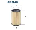 Olejov filtr FILTRON ‐ FI OE674/5