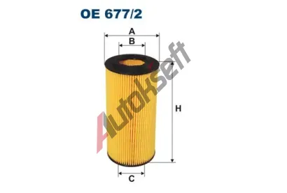 FILTRON Olejov filtr FI OE677/2, OE 677/2