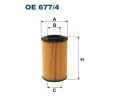 Olejov filtr FILTRON ‐ FI OE677/4