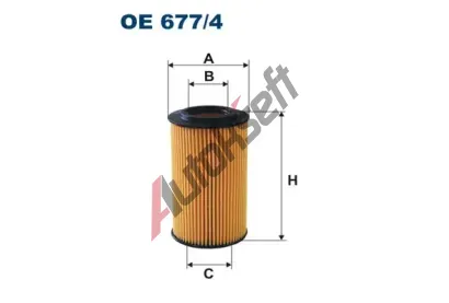 FILTRON Olejov filtr FI OE677/4, OE 677/4
