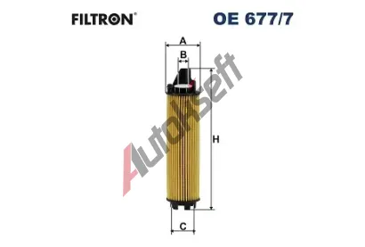 FILTRON Olejov filtr FI OE677/7, OE 677/7