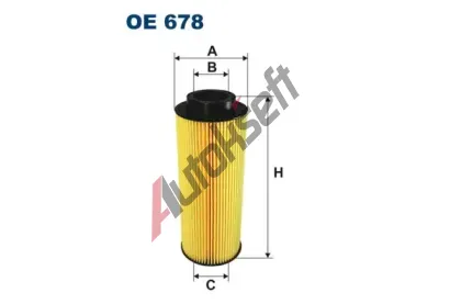 FILTRON Olejov filtr FI OE678, OE 678
