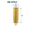 Olejov filtr FILTRON ‐ FI OE678/1