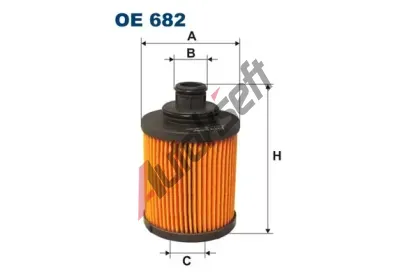 FILTRON Olejov filtr FI OE682, OE 682