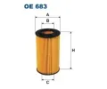 Olejov filtr FILTRON ‐ FI OE683