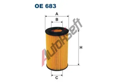 FILTRON Olejov filtr FI OE683, OE 683