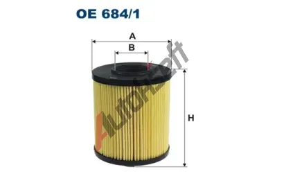 FILTRON Olejov filtr FI OE684/1, OE 684/1