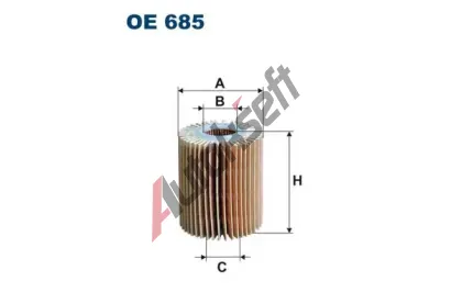 FILTRON Olejov filtr FI OE685, OE 685
