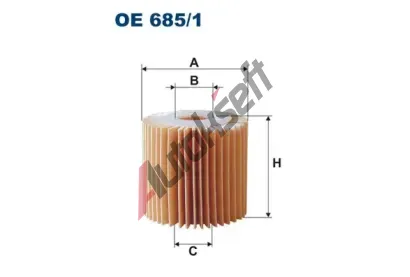 FILTRON Olejov filtr FI OE685/1, OE 685/1
